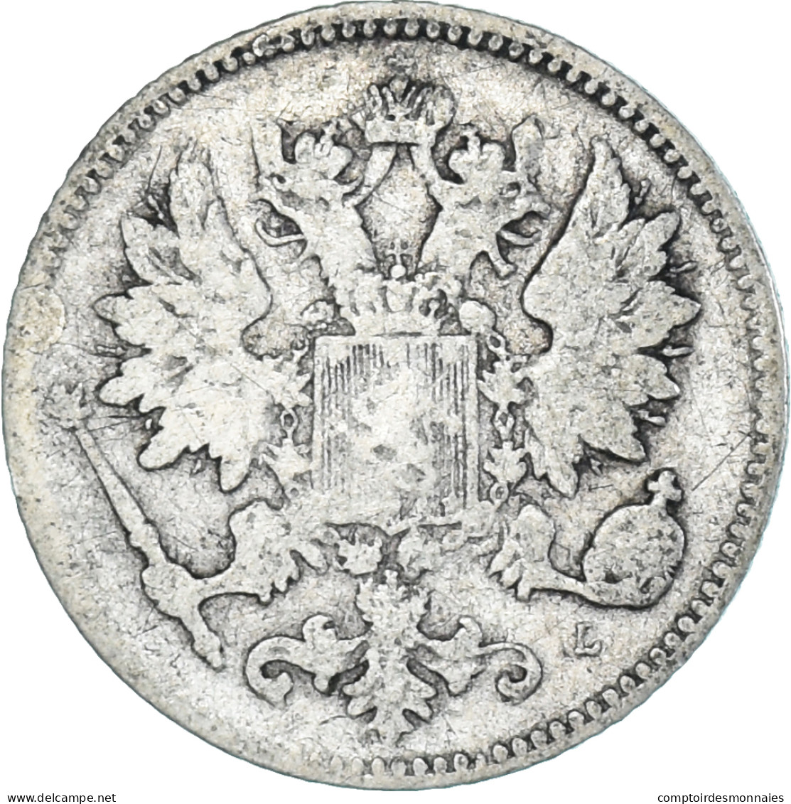 Monnaie, Finlande, Nicholas II, 25 Penniä, 1898, Helsinki, TB, Argent, KM:6.2 - Finnland