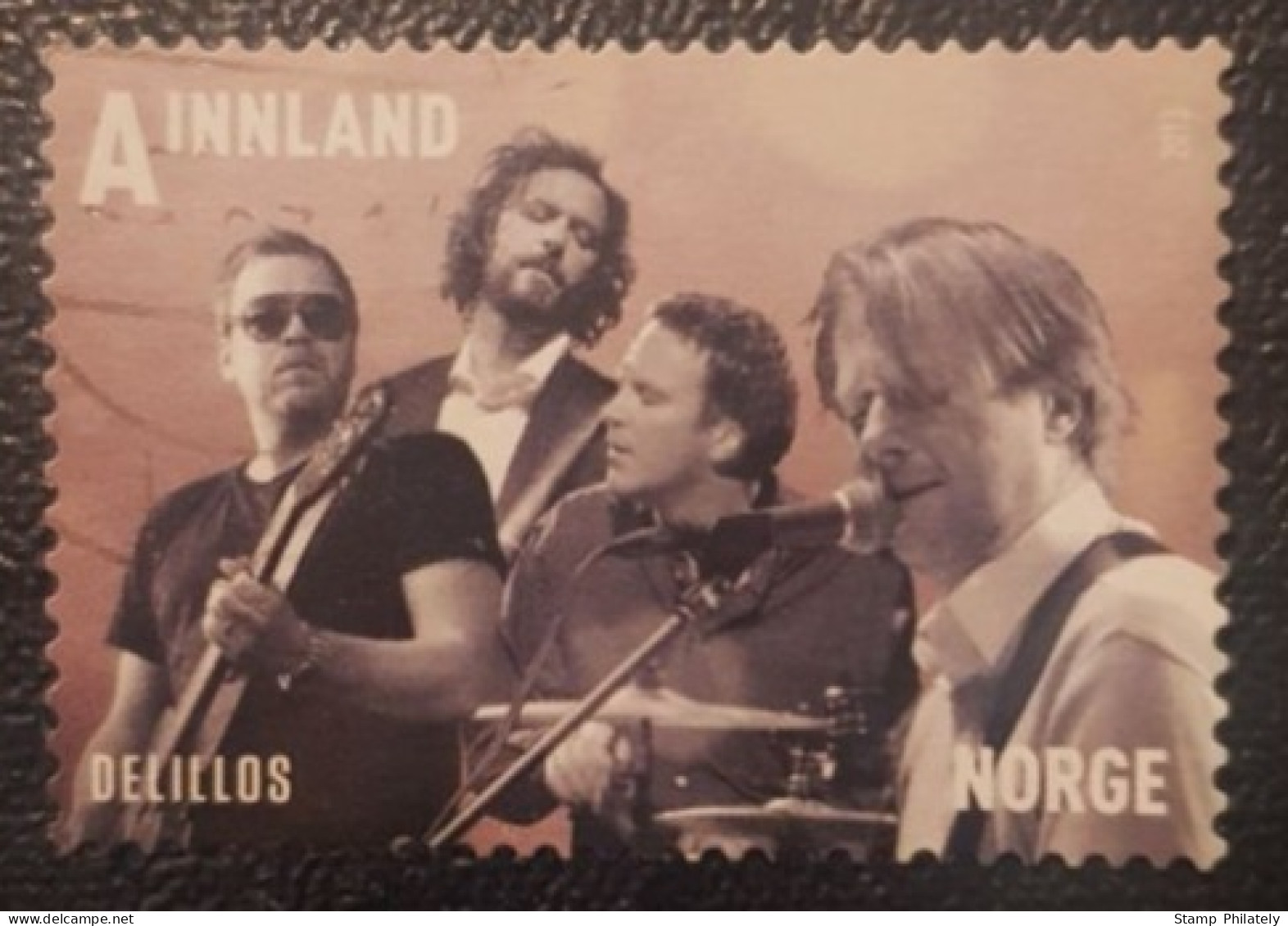 Norway Popular Music Stamp Bands - Gebraucht