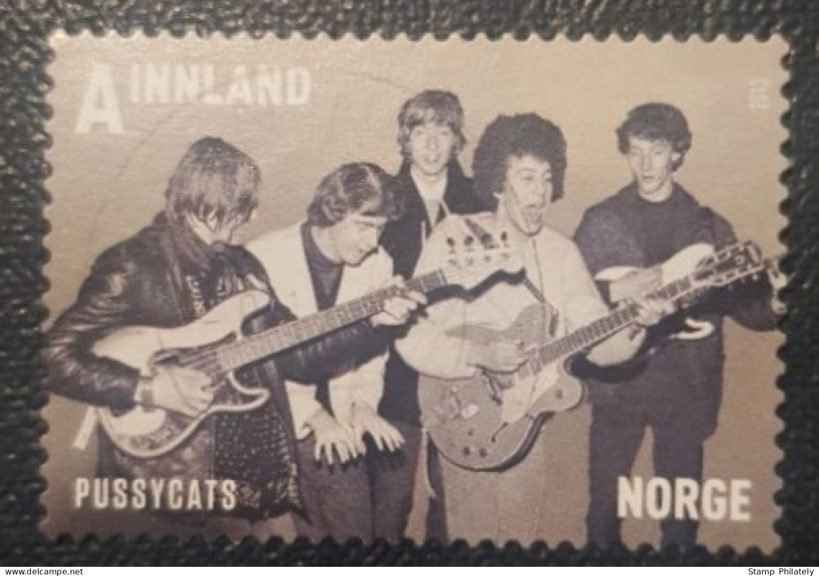 Norway Bands Popular Music Stamp - Gebraucht