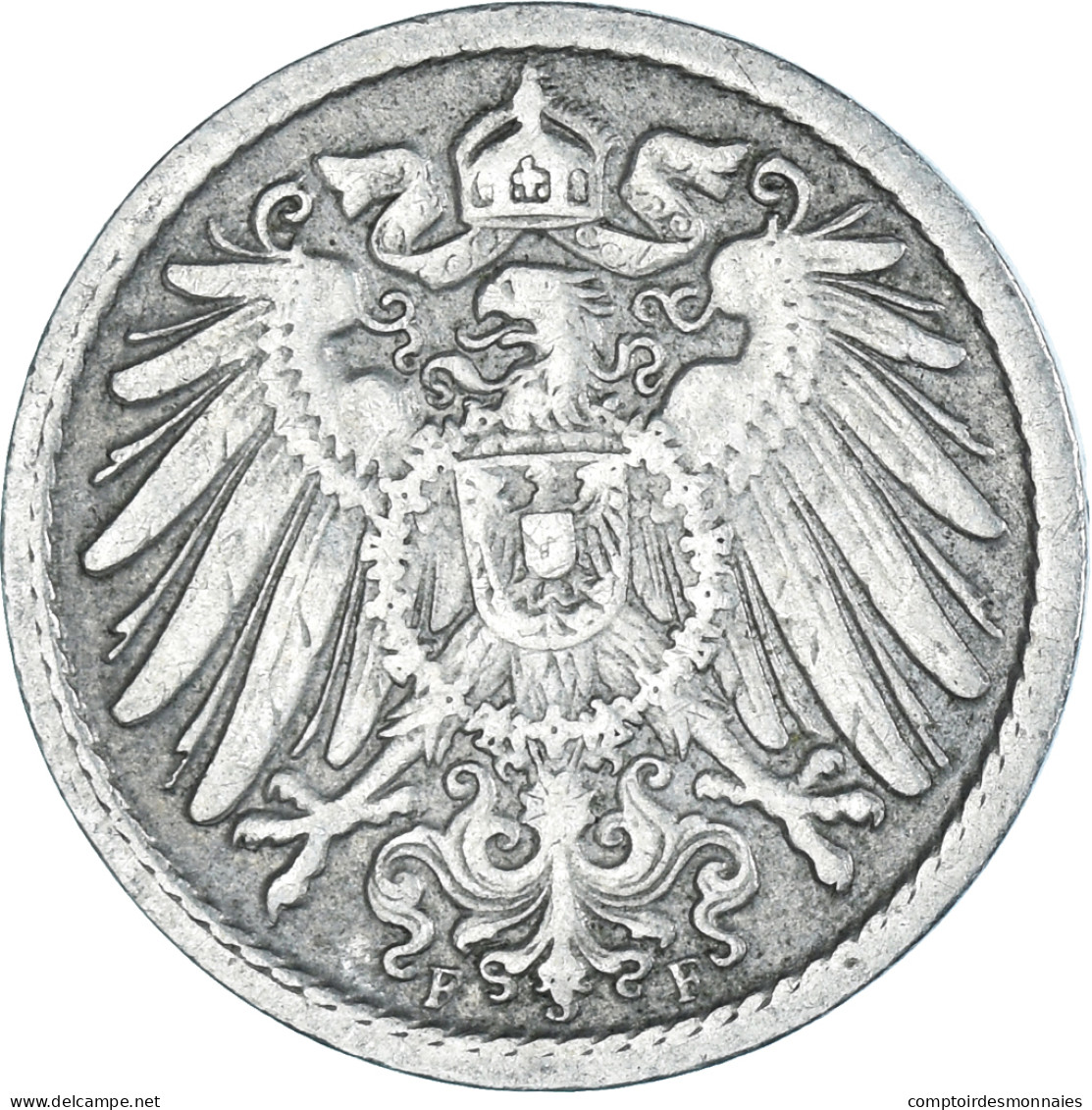 Monnaie, Empire Allemand, 5 Pfennig, 1895 - 5 Pfennig