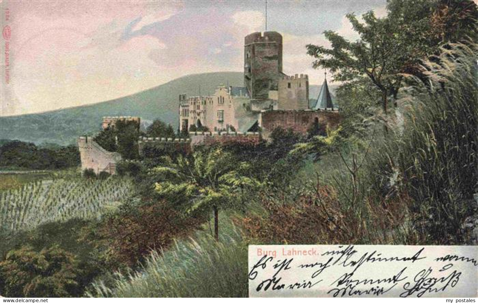 73963645 Niederlahnstein_Lahnstein Burg Lahneck - Lahnstein