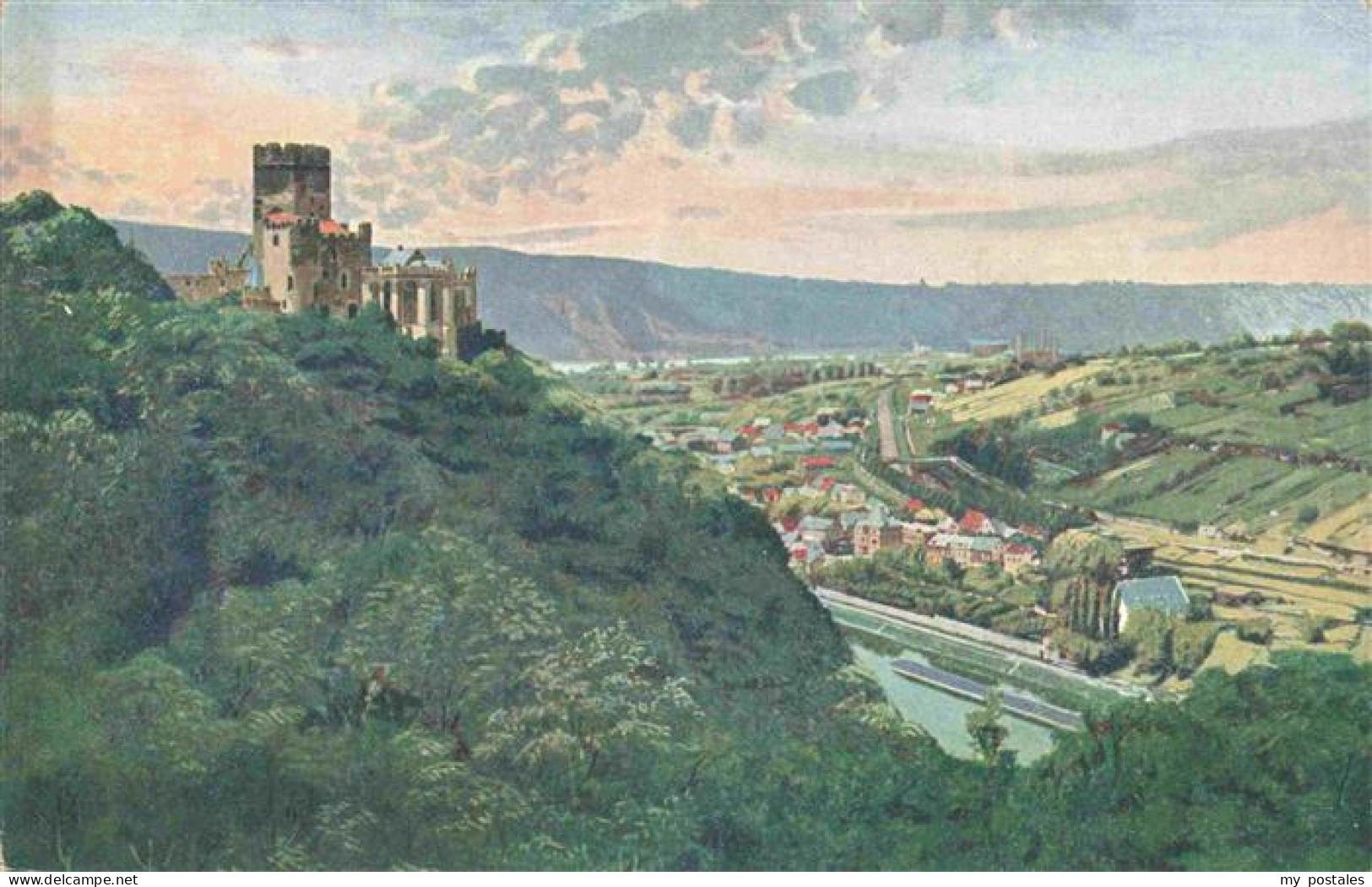 73963643 Niederlahnstein_Lahnstein Burg Lahneck - Lahnstein