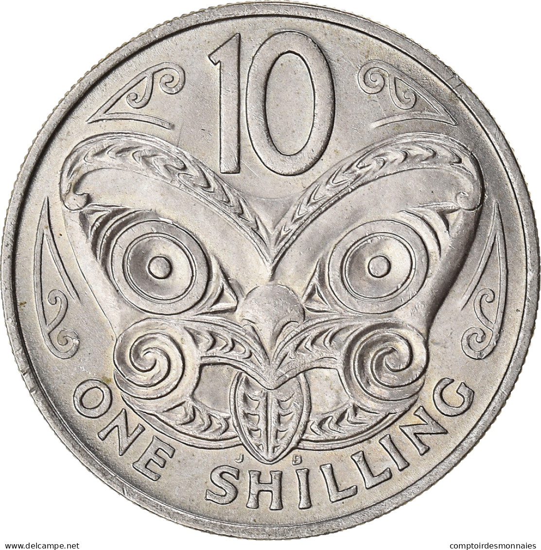 Monnaie, Nouvelle-Zélande, 10 Cents, 1967 - Nouvelle-Zélande