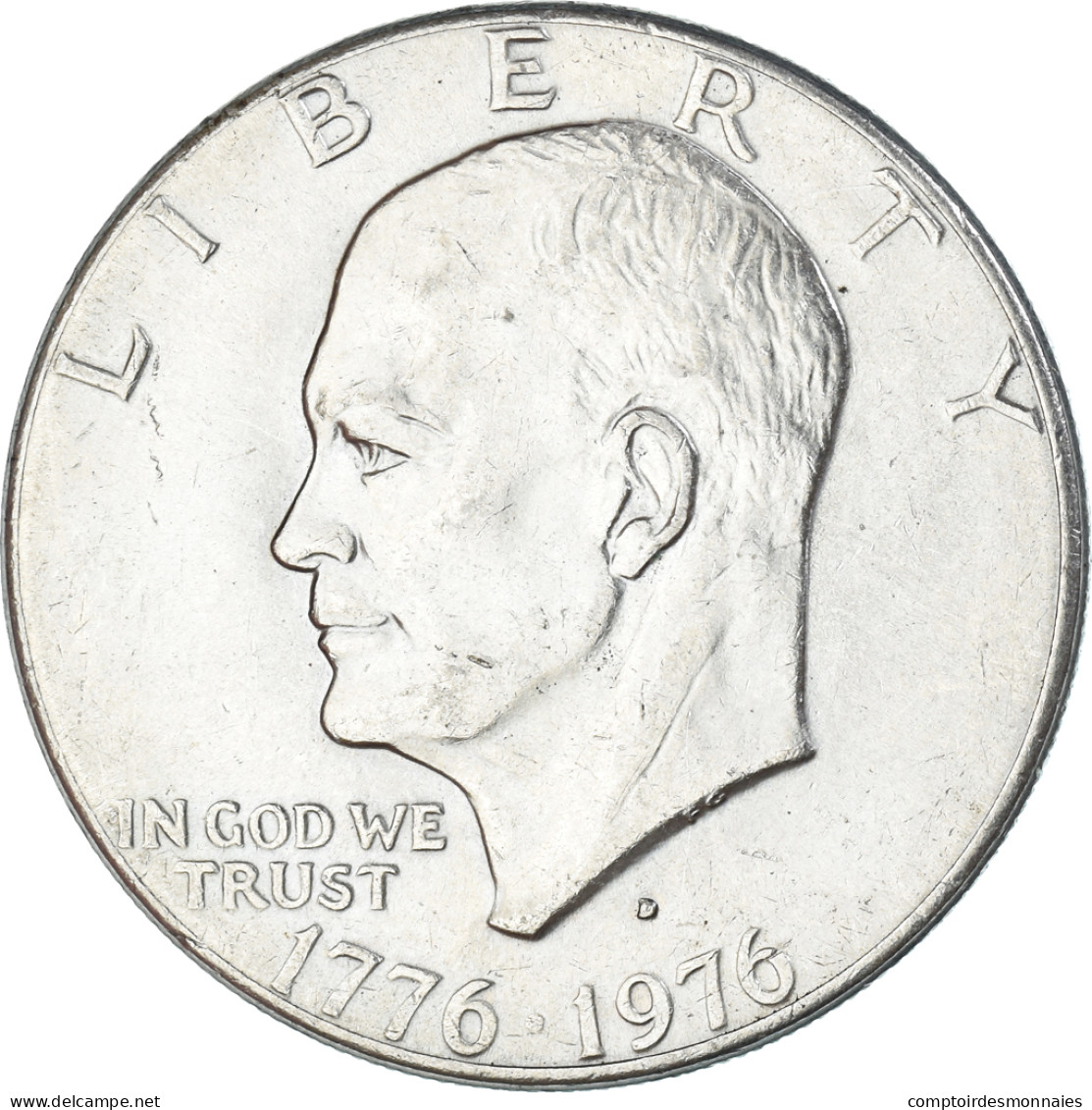 Monnaie, États-Unis, Dollar, 1976 - 1971-1978: Eisenhower