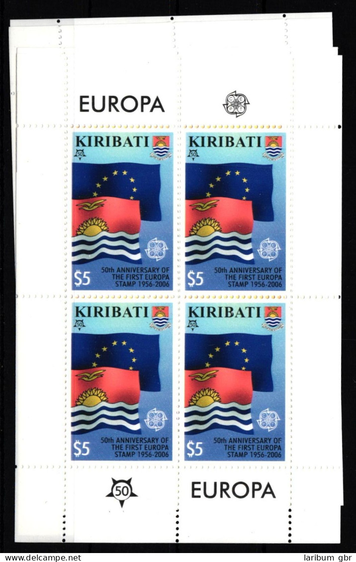 Kiribati 993-996 Postfrisch Kleinbogensatz Europaflagge #IB089 - Kiribati (1979-...)