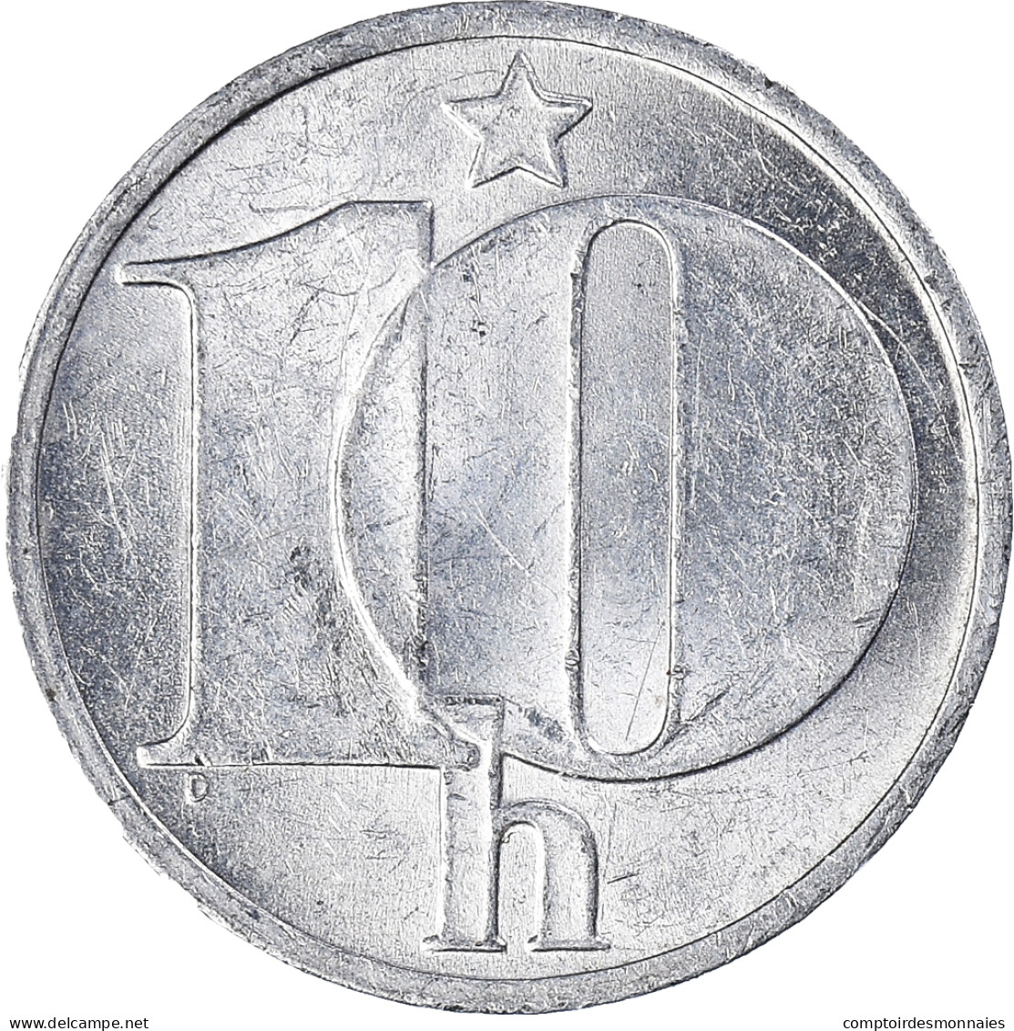 Monnaie, Tchécoslovaquie, 10 Haleru, 1979 - Tschechoslowakei