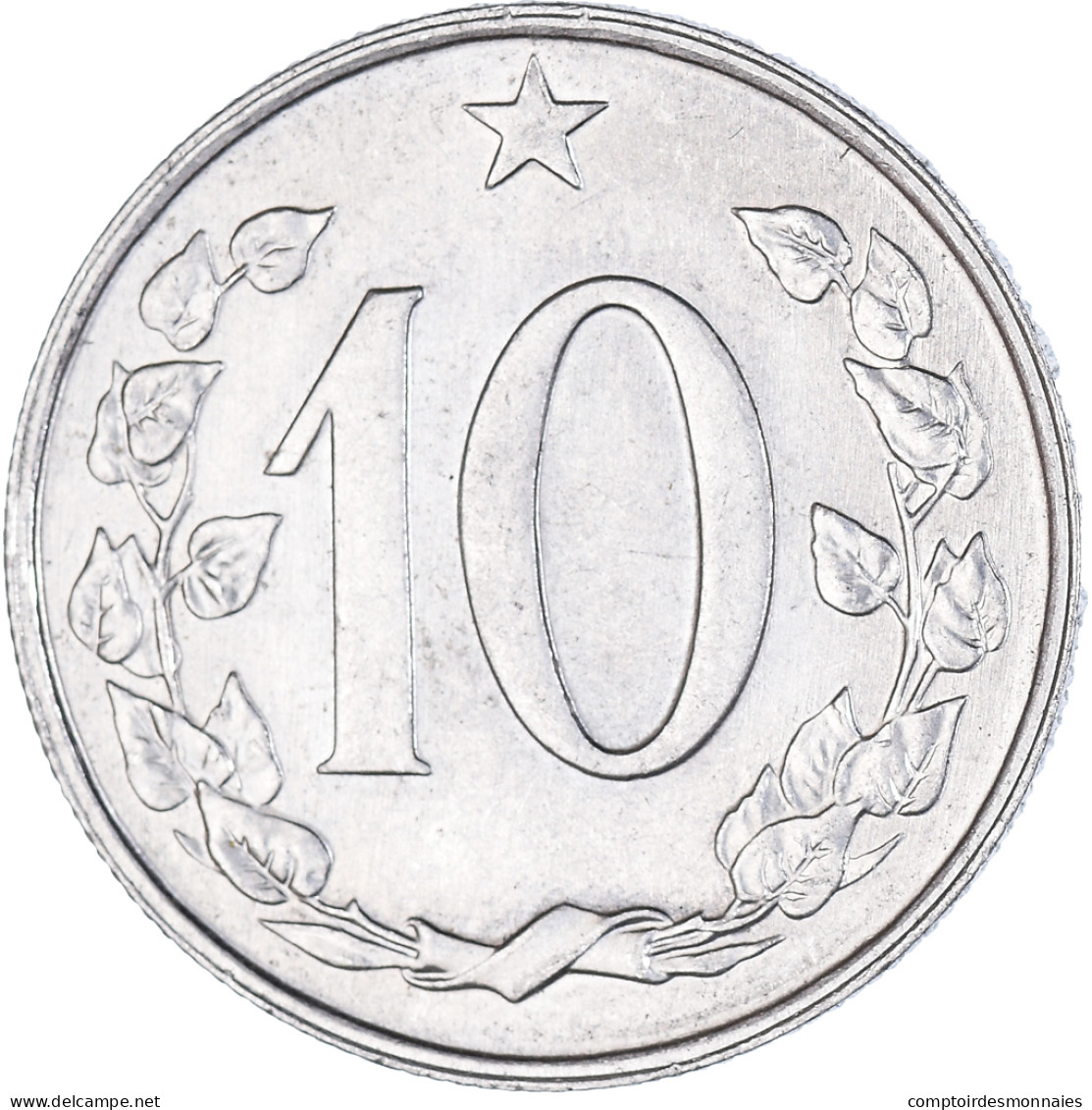 Monnaie, Tchécoslovaquie, 10 Haleru, 1969 - Czechoslovakia