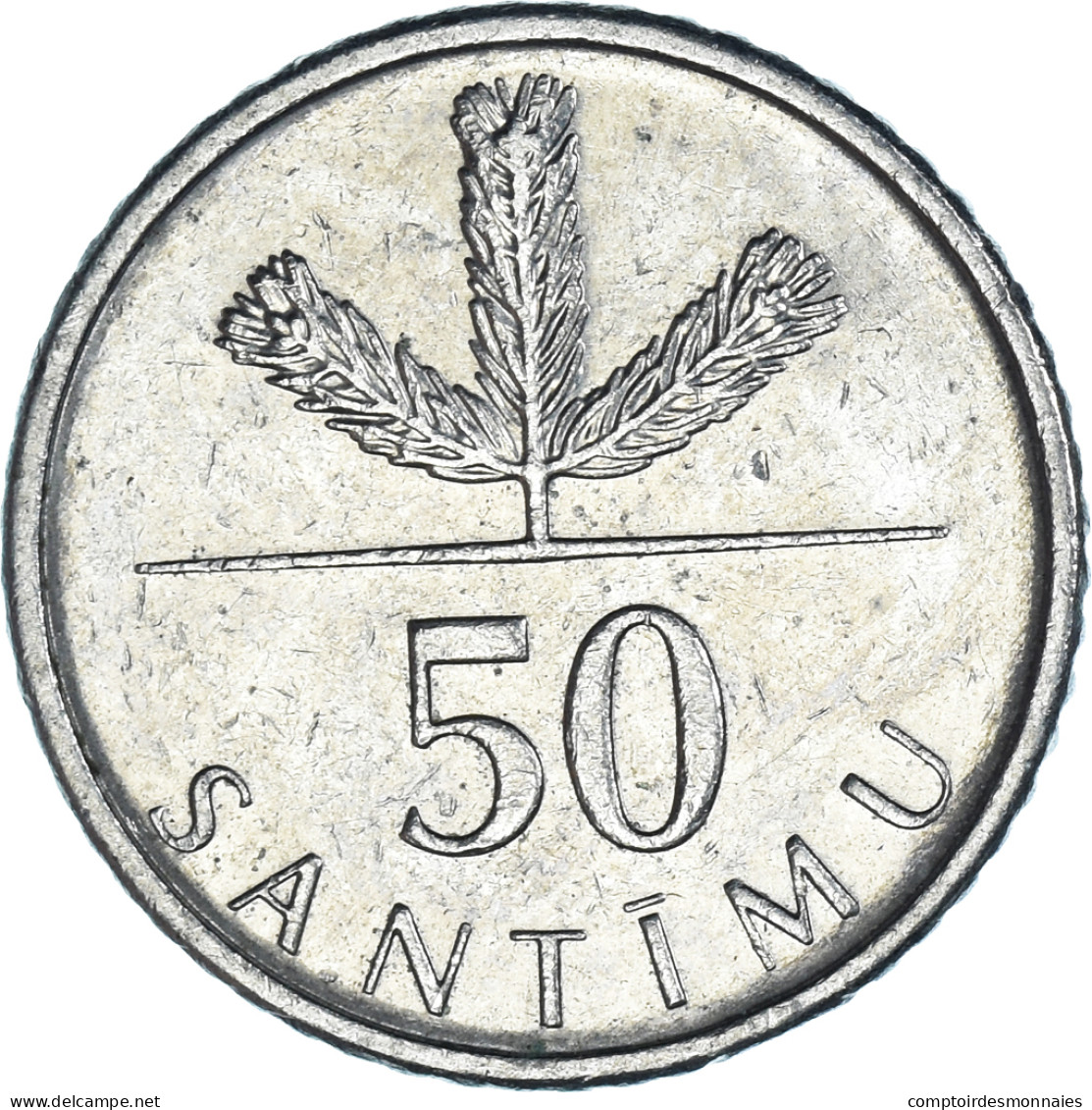 Monnaie, Lettonie, 50 Santimu, 2007 - Latvia