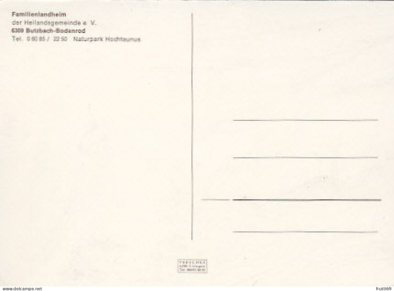 AK 207515 GERMANY - Butzbach-Bodenrod - Familienlandheim Der Heilandsgemeinde - Butzbach