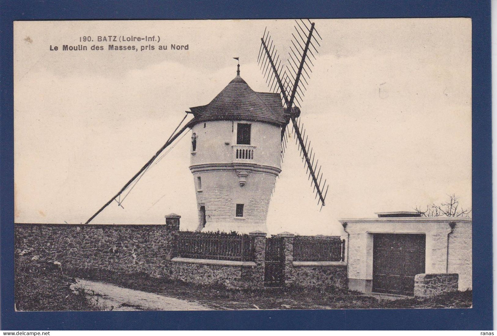 CPA Moulin à Vent Non Circulée Moulin Des Masses - Moulins à Vent