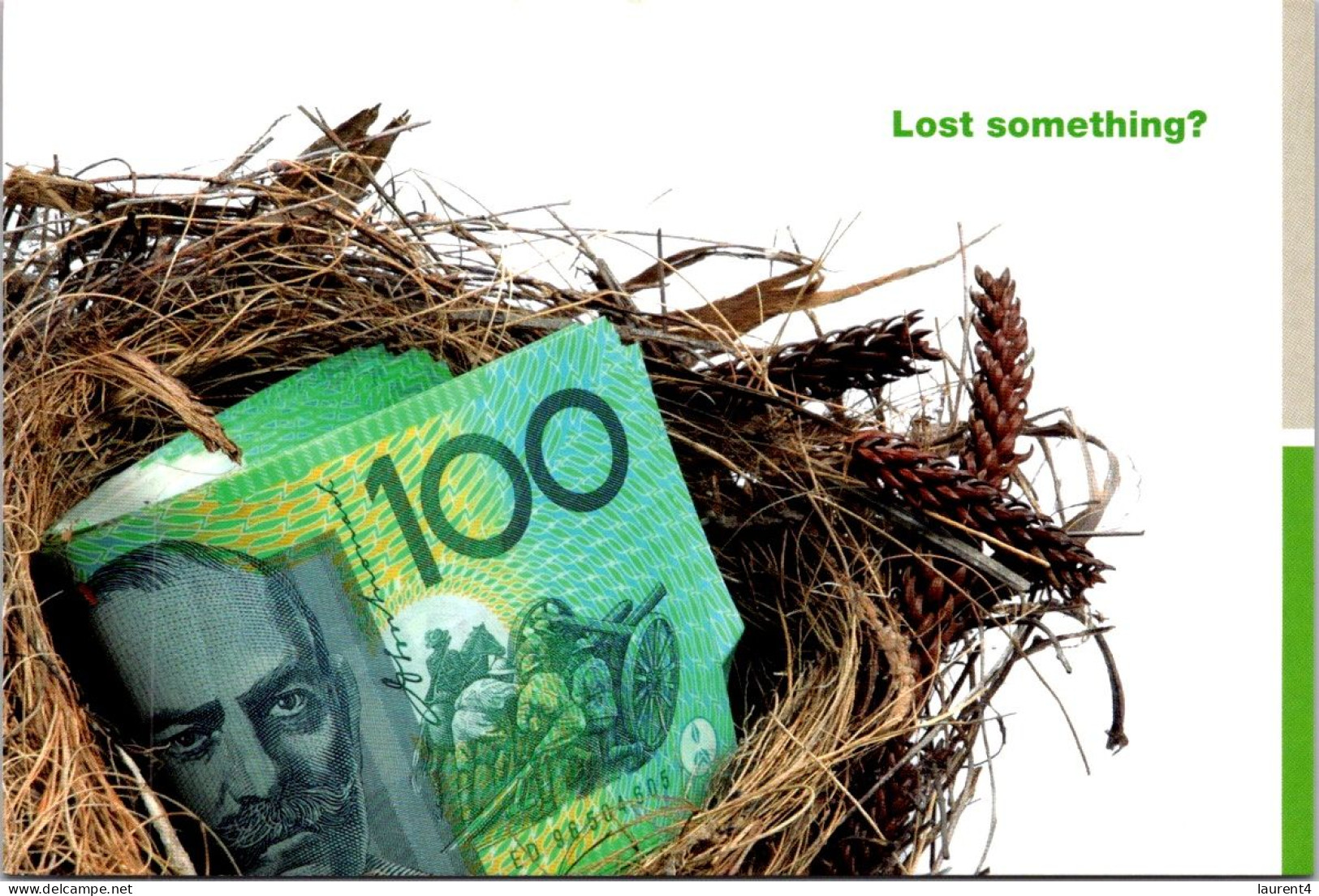 10-3-2024 (2 Y 40)  Lost Something ? ($ 100 Banknote In Bird Nest) - Banken