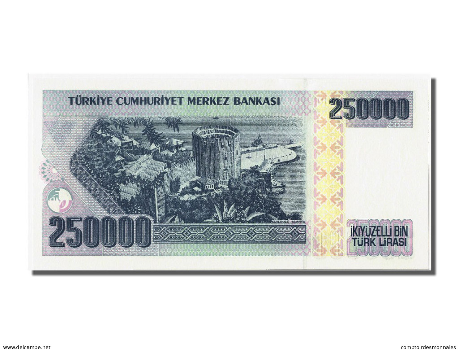 Billet, Turquie, 250,000 Lira, 1970, SPL - Turkije