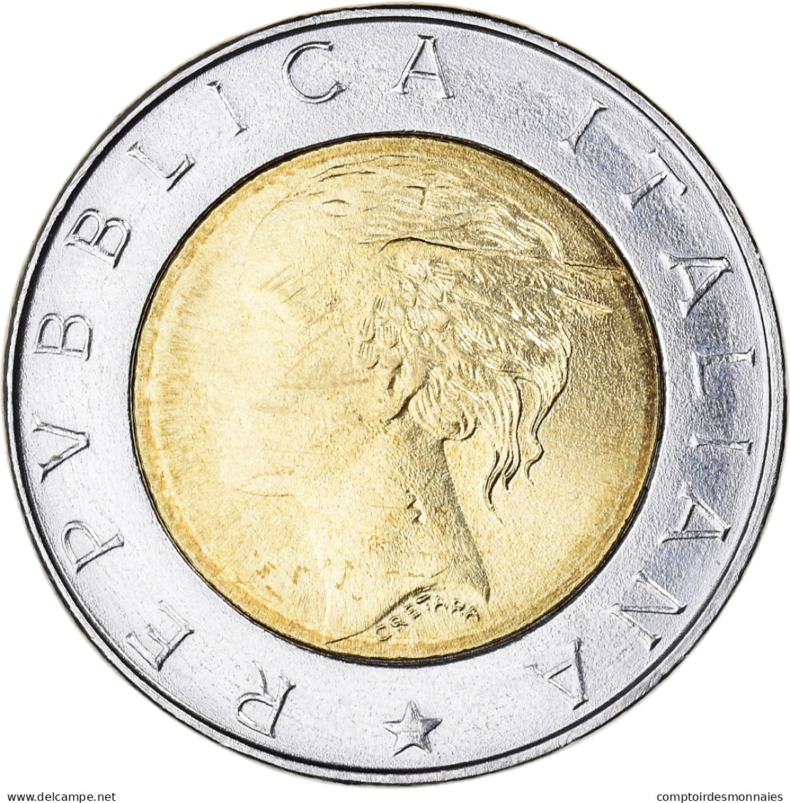 Monnaie, Italie, 500 Lire, 1997, Rome, TTB, Bimétallique, KM:187 - 500 Lire