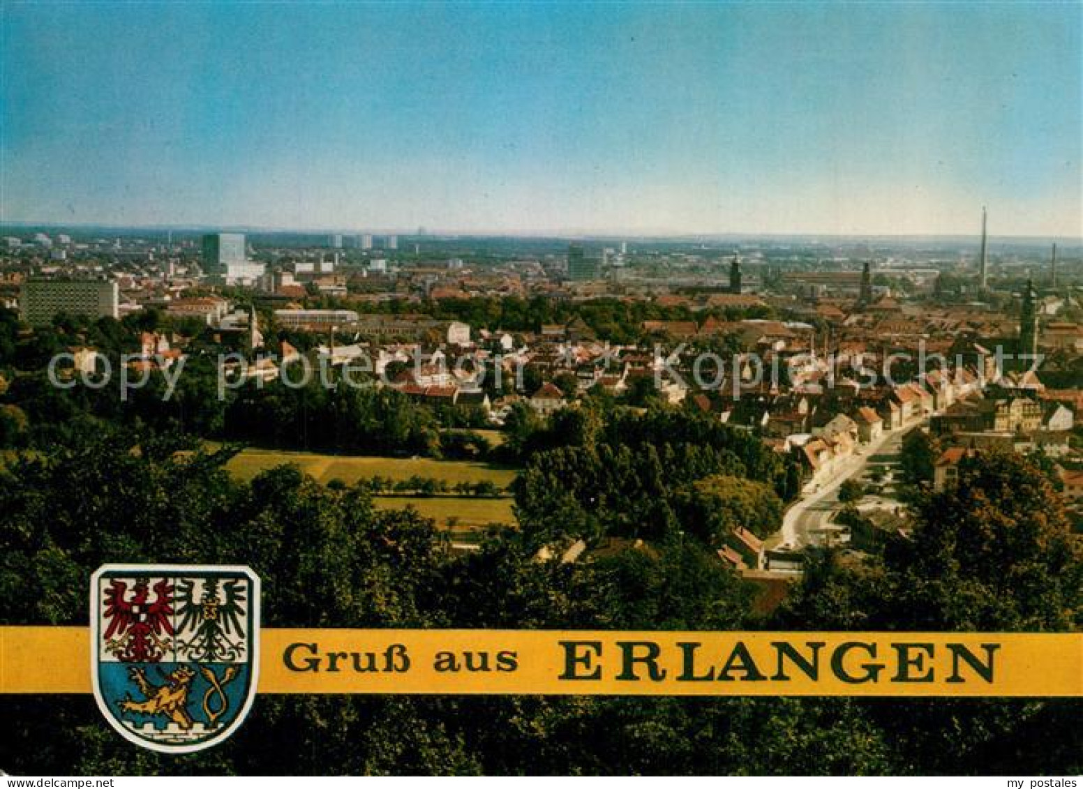 73480428 Erlangen Panorama Erlangen - Erlangen