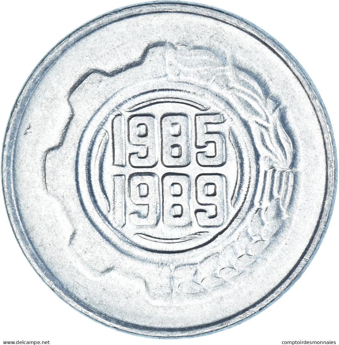 Monnaie, Algérie, 5 Centimes, 1989 - Algerien