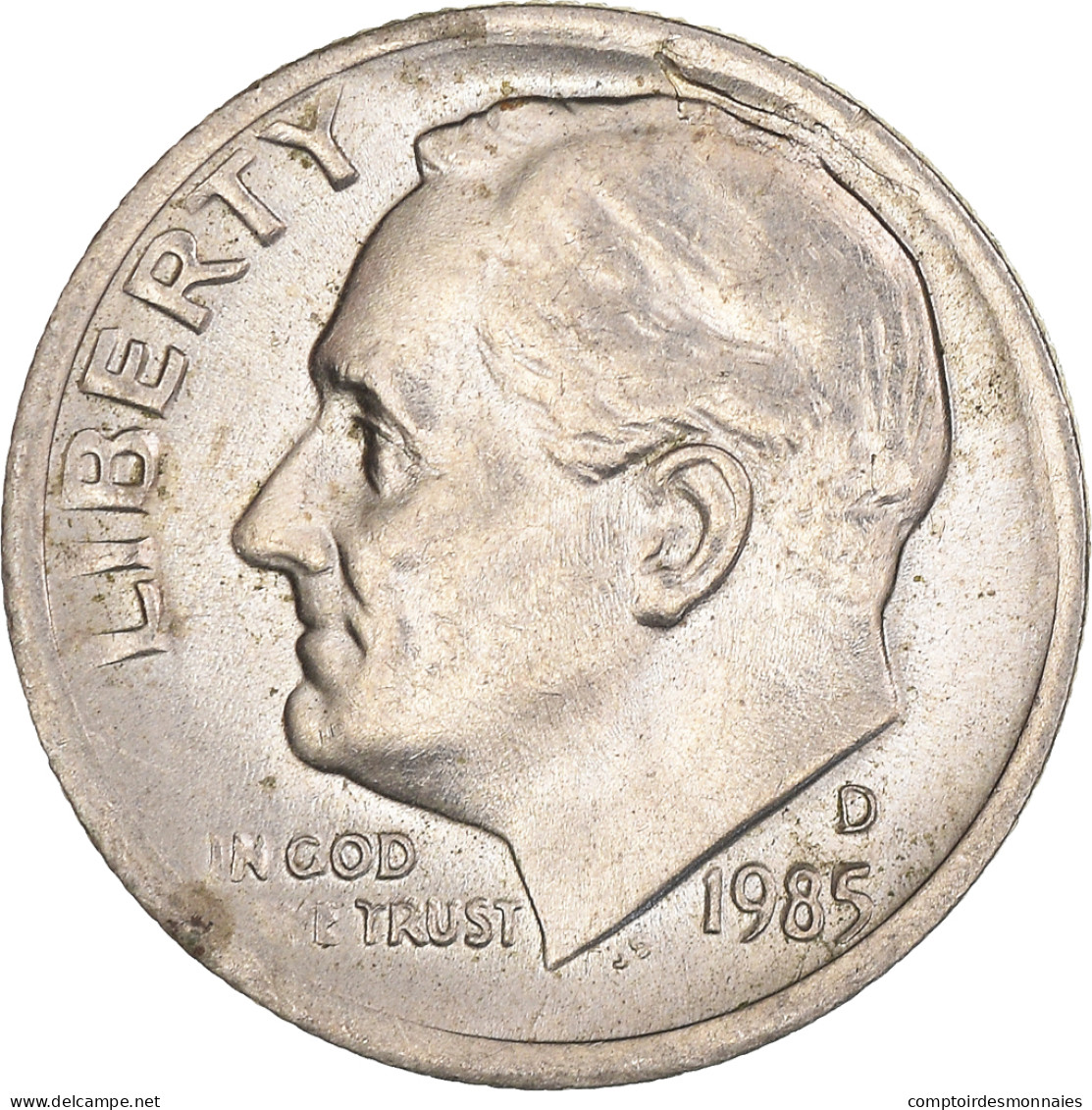 Monnaie, États-Unis, Roosevelt Dime, Dime, 1985, U.S. Mint, Denver, SUP - 1946-...: Roosevelt