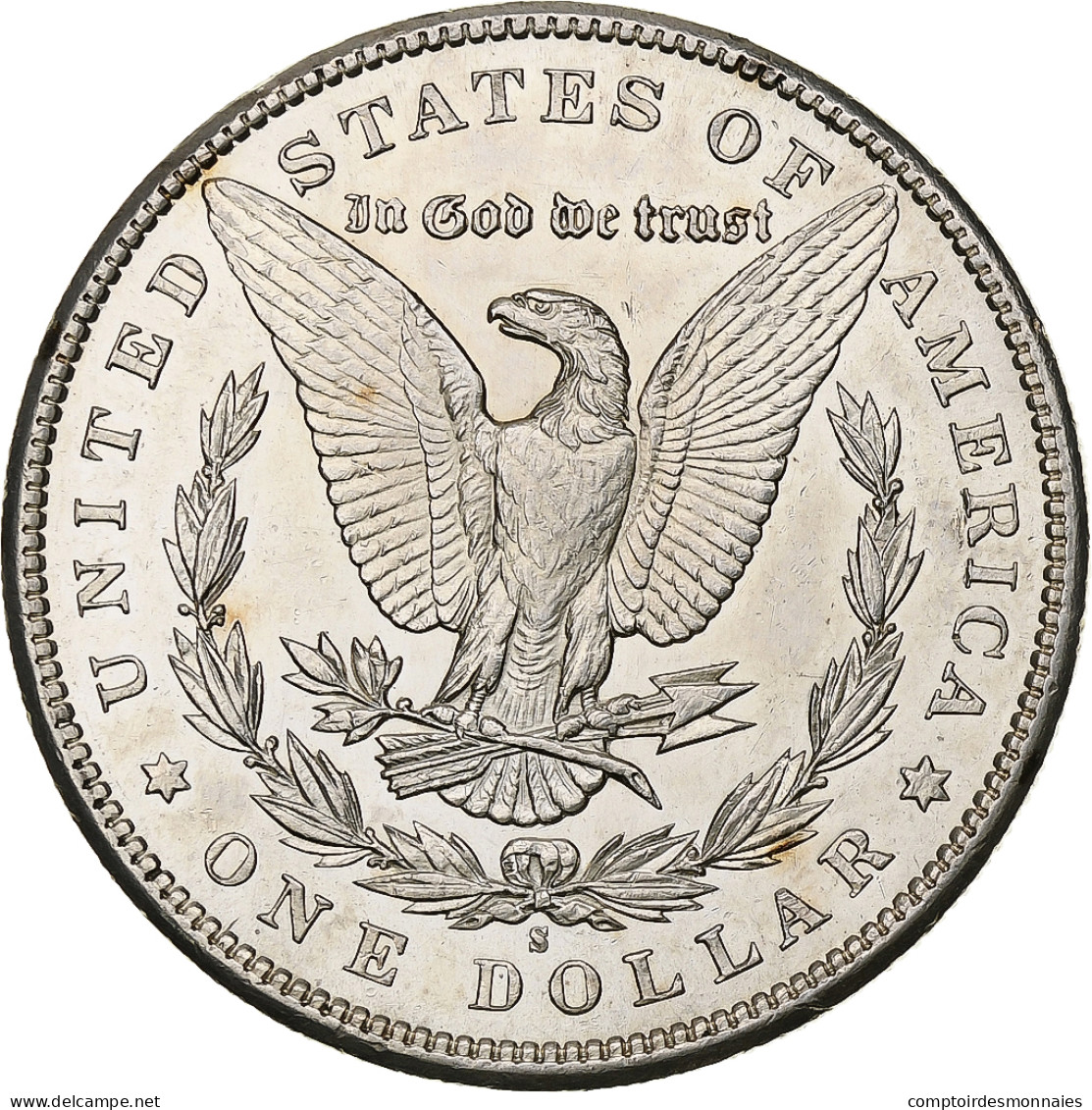 États-Unis, Morgan Dollar, 1897, San Francisco, Argent, TTB+, KM:110 - 1878-1921: Morgan