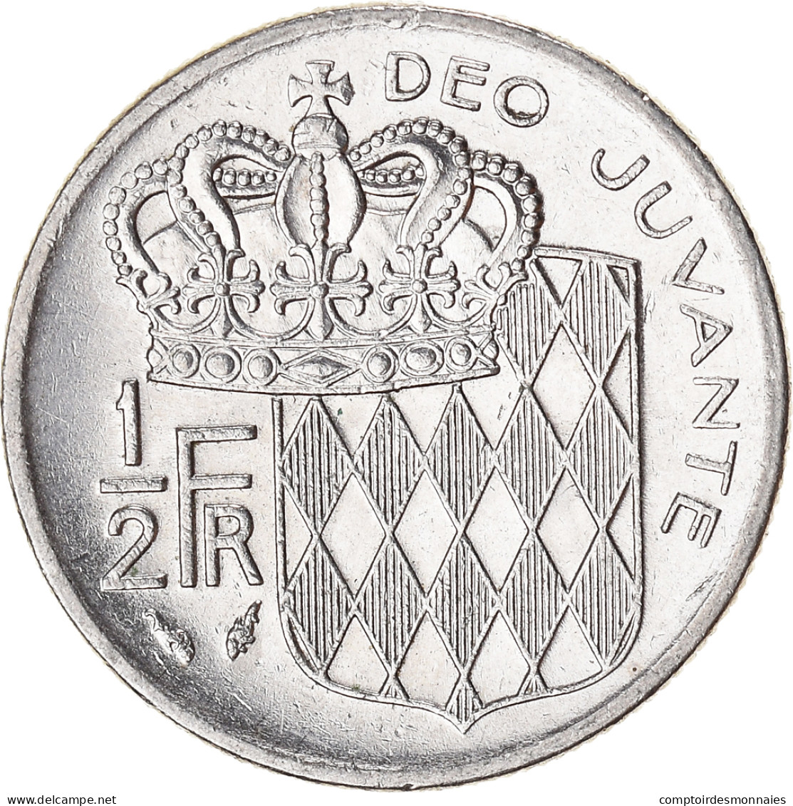 Monnaie, Monaco, 1/2 Franc, 1979 - 1960-2001 Francos Nuevos