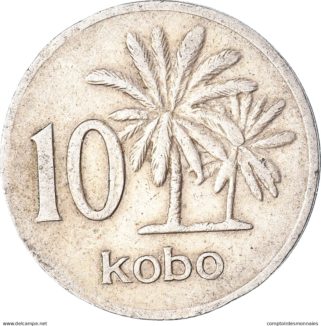 Monnaie, Nigéria, 10 Kobo, 1976 - Nigeria