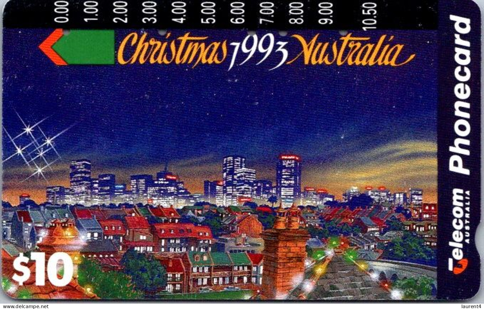 9-3-2024 (Phonecard) Christmas 1993 - $ 5.00 + 10.00 Phonecard - Carte De Téléphoone (2 Cards) - Australie