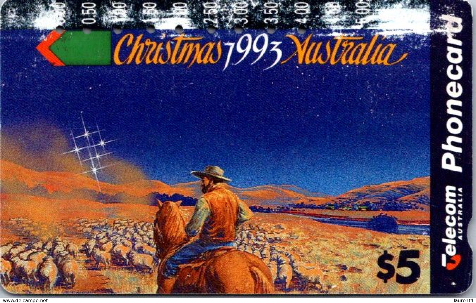 9-3-2024 (Phonecard) Christmas 1993 - $ 5.00 + 10.00 Phonecard - Carte De Téléphoone (2 Cards) - Australie