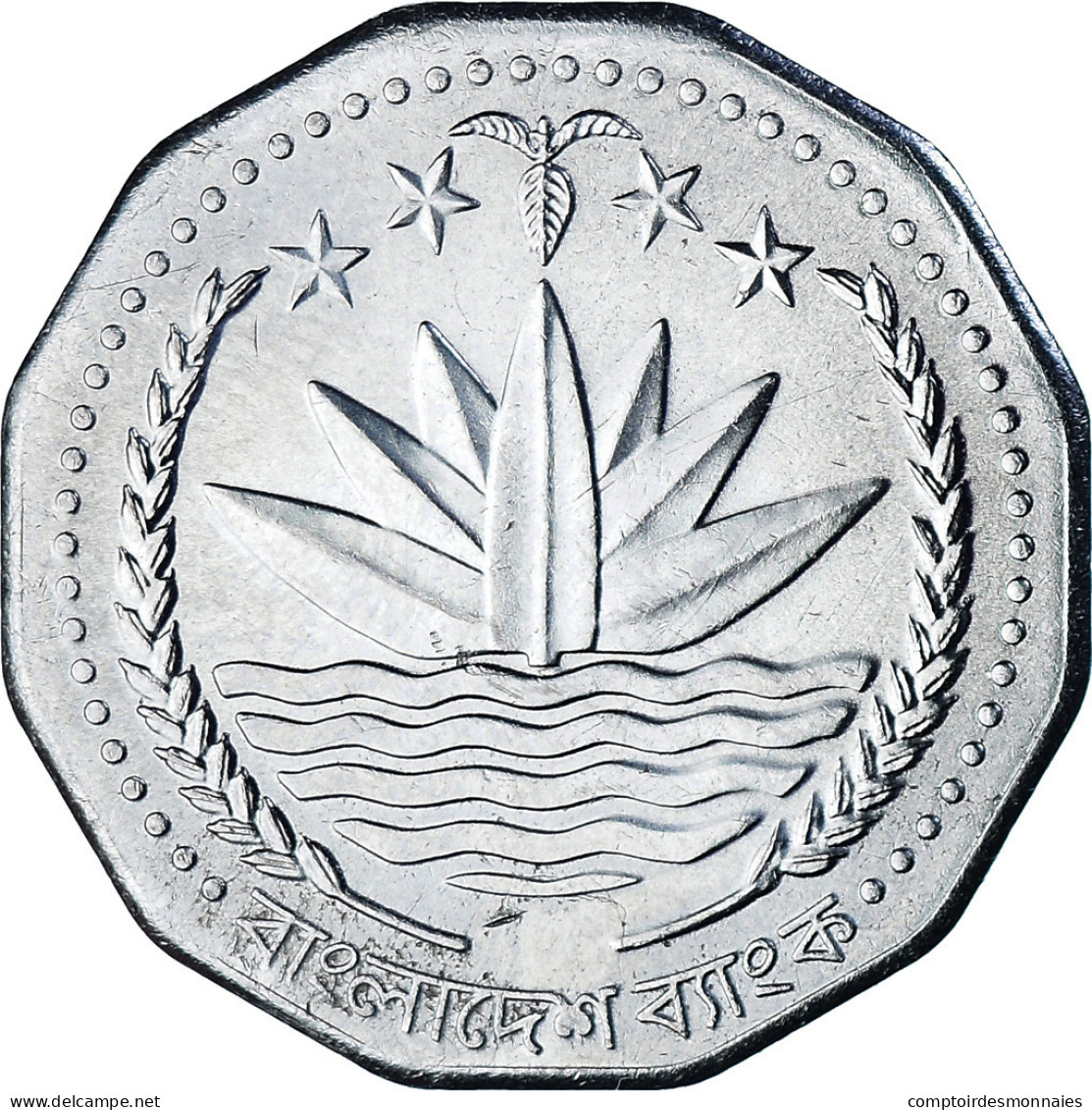 Monnaie, Bangladesh, 5 Taka, 1996, FDC, Acier, KM:18.1 - Bangladesch