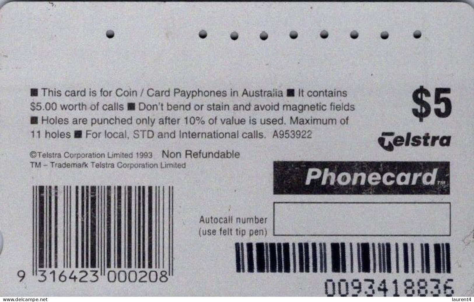 9-3-2024 (Phonecard) Sydney & Melboune New 9 - $ 5.00 X 2 Phonecard - Carte De Téléphoone (2 Cards) - Australie