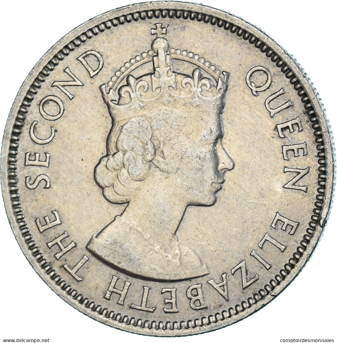 Monnaie, Malaisie, 20 Cents, 1954 - Colonies