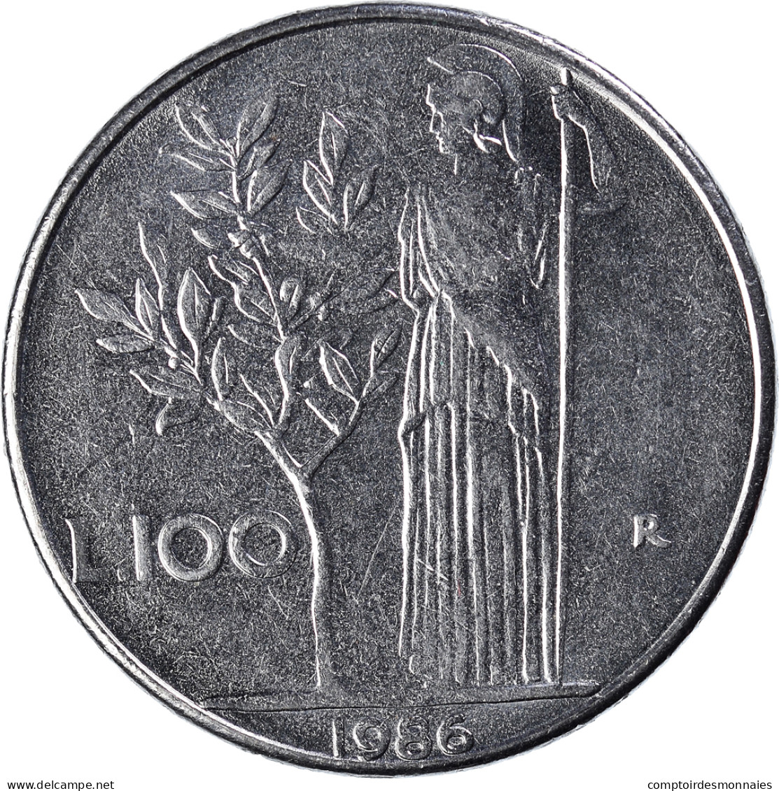 Monnaie, Italie, 100 Lire, 1986 - 100 Lire