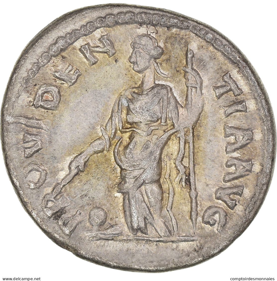 Monnaie, Septime Sévère, Denier, 196-197, Laodicée, SUP, Argent, RIC:491a - La Dinastía De Los Severos (193 / 235)