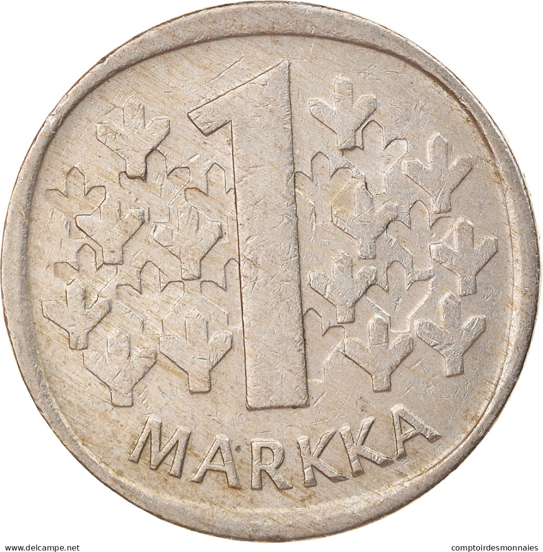 Monnaie, Finlande, Markka, 1981, TB+, Copper-nickel, KM:49a - Finlande