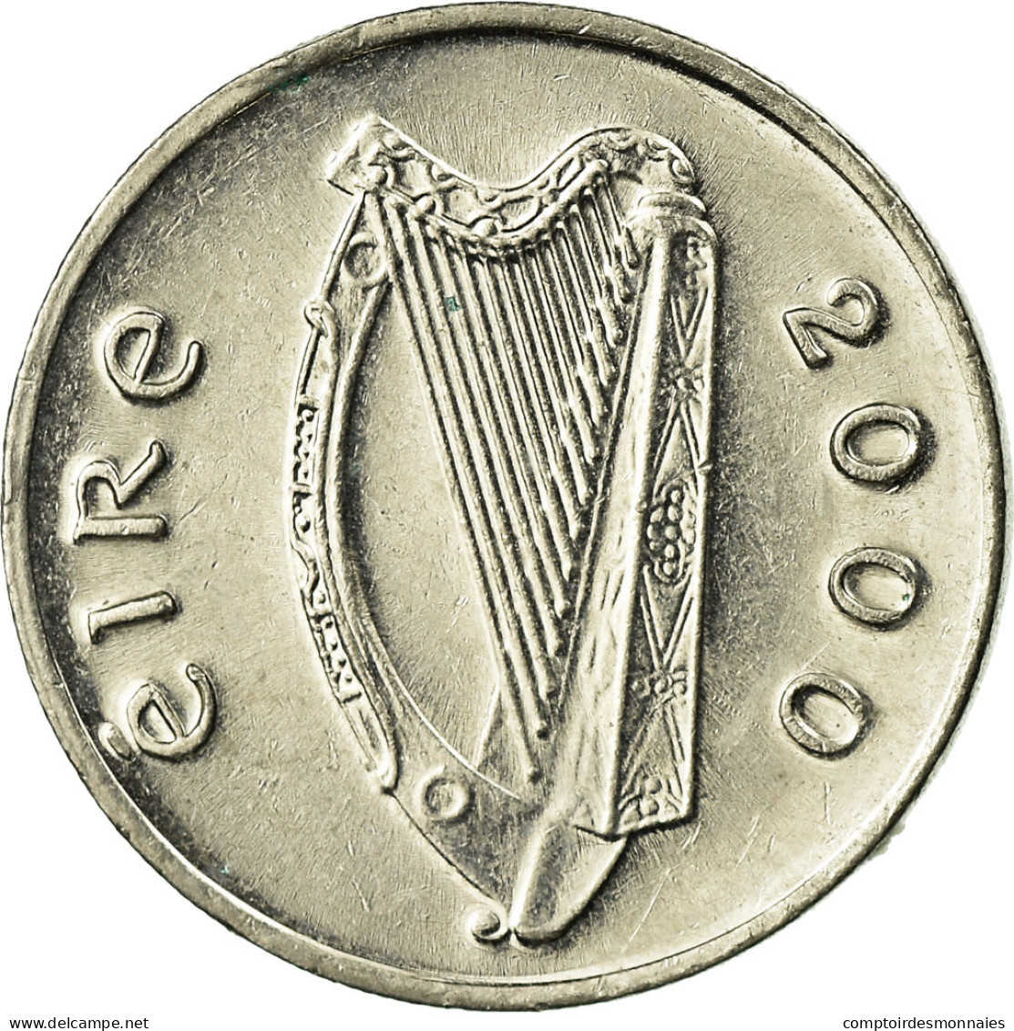 Monnaie, IRELAND REPUBLIC, 5 Pence, 2000, TTB, Copper-nickel, KM:28 - Ireland