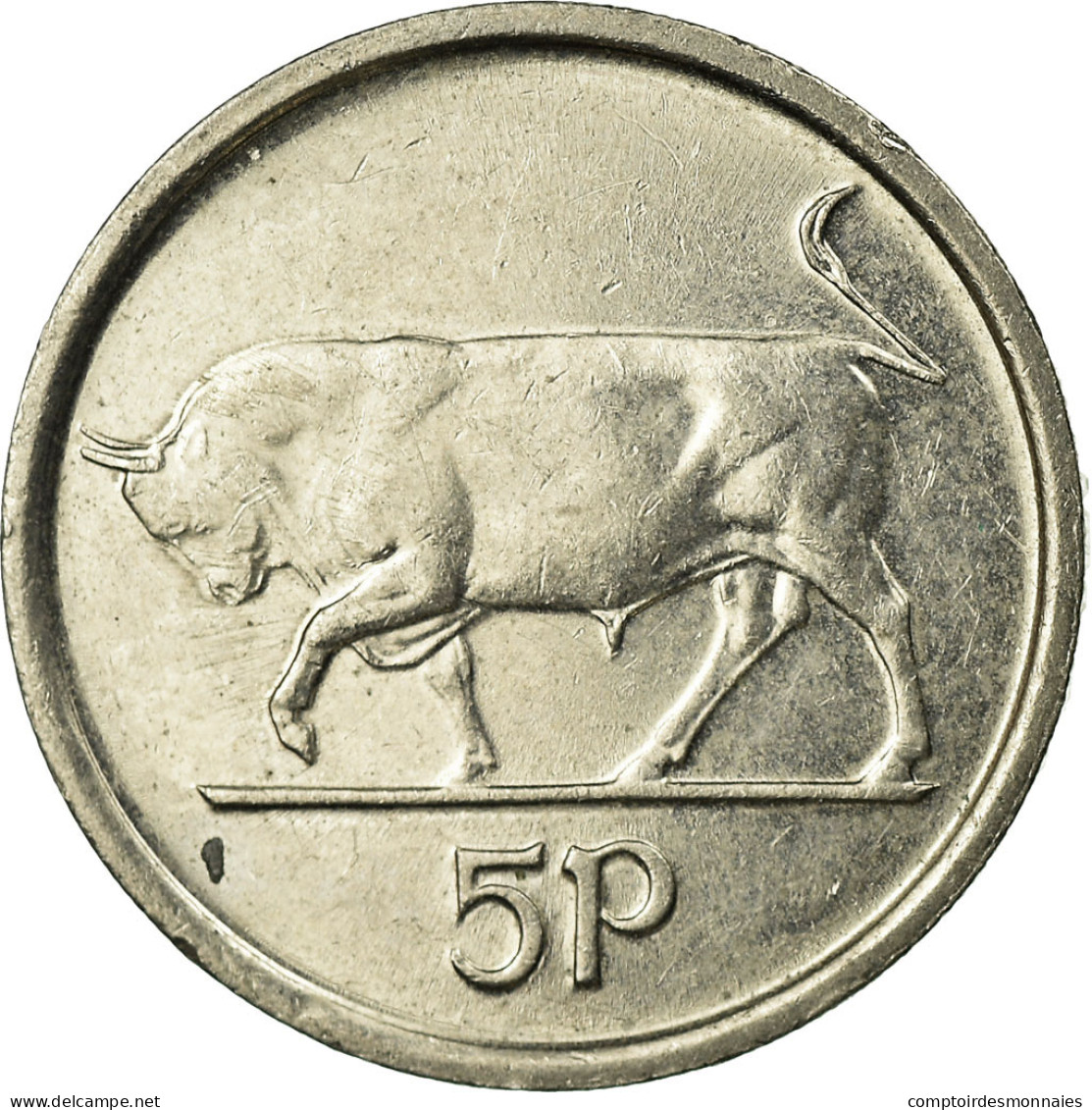 Monnaie, IRELAND REPUBLIC, 5 Pence, 2000, TTB, Copper-nickel, KM:28 - Irland