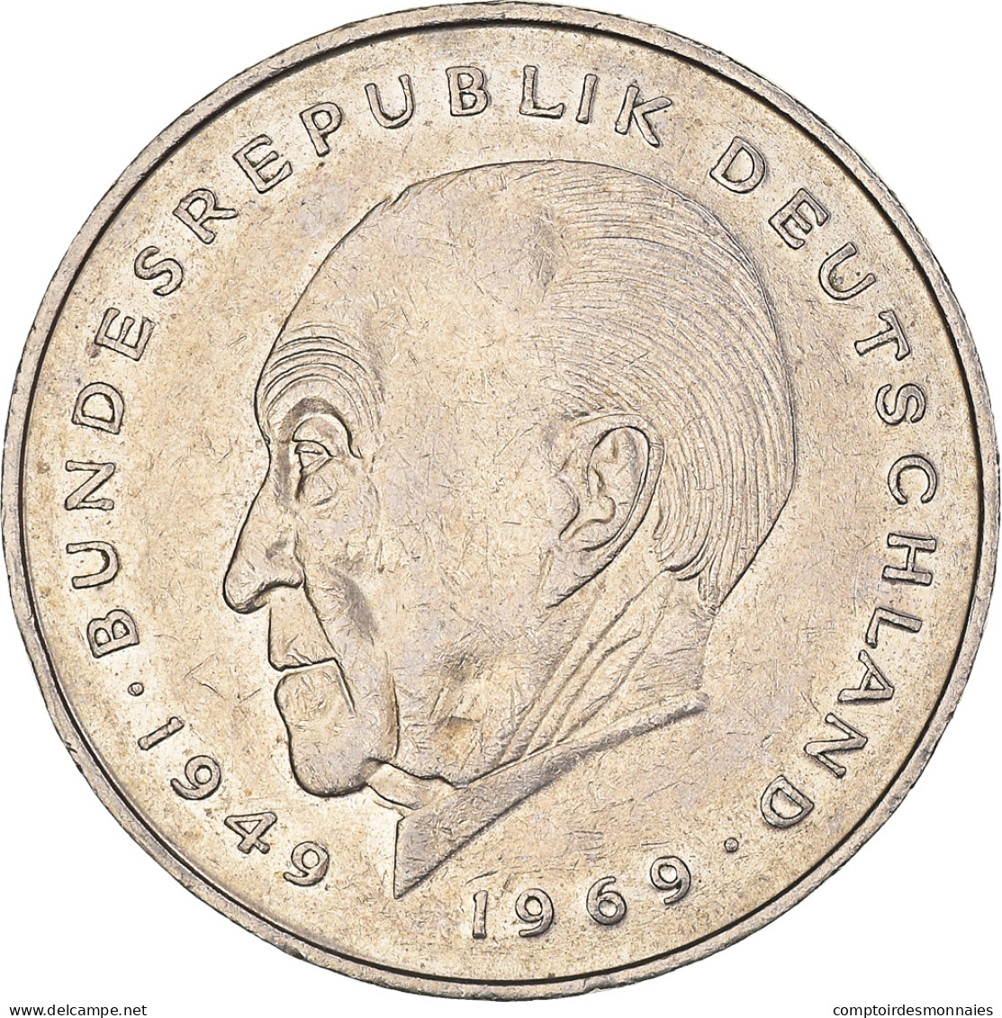 Monnaie, République Fédérale Allemande, 2 Mark, 1987, Munich, TTB+ - 2 Marcos