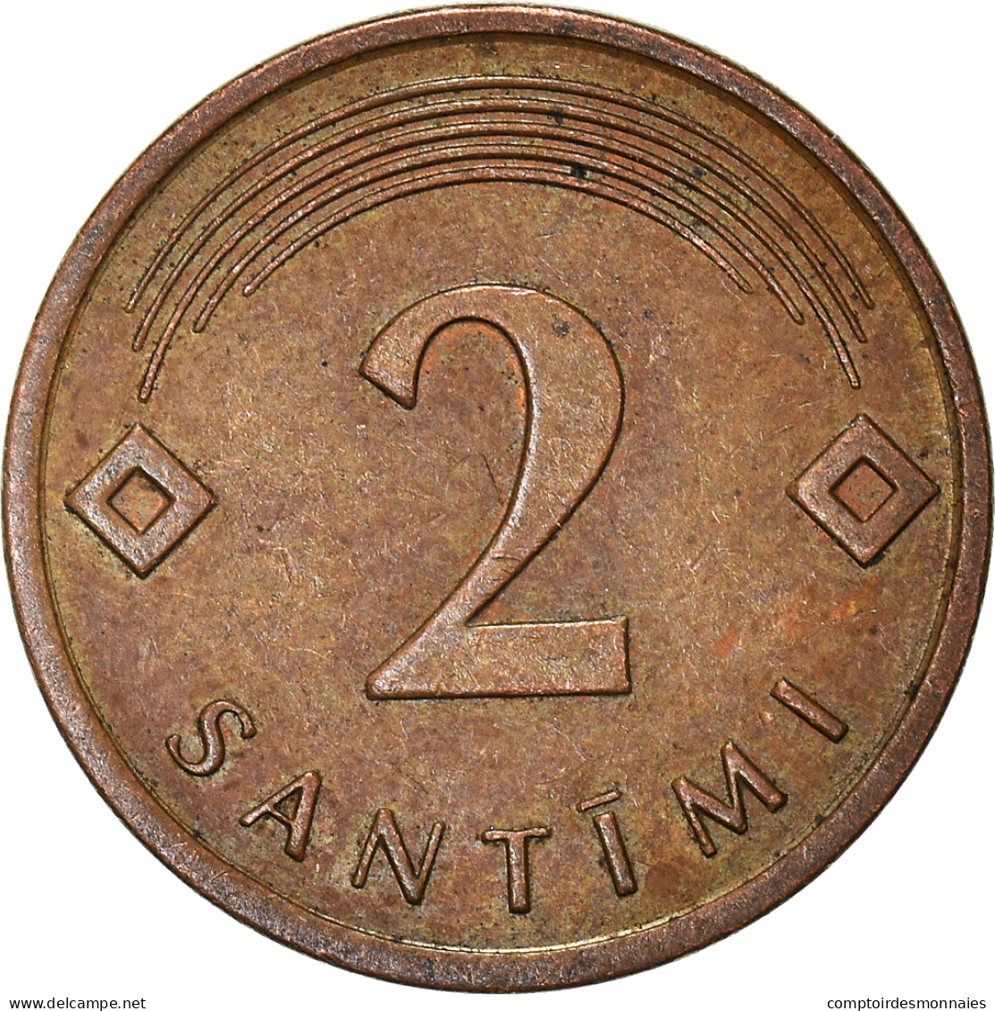 Monnaie, Lettonie, 2 Santimi, 2009 - Lettonia
