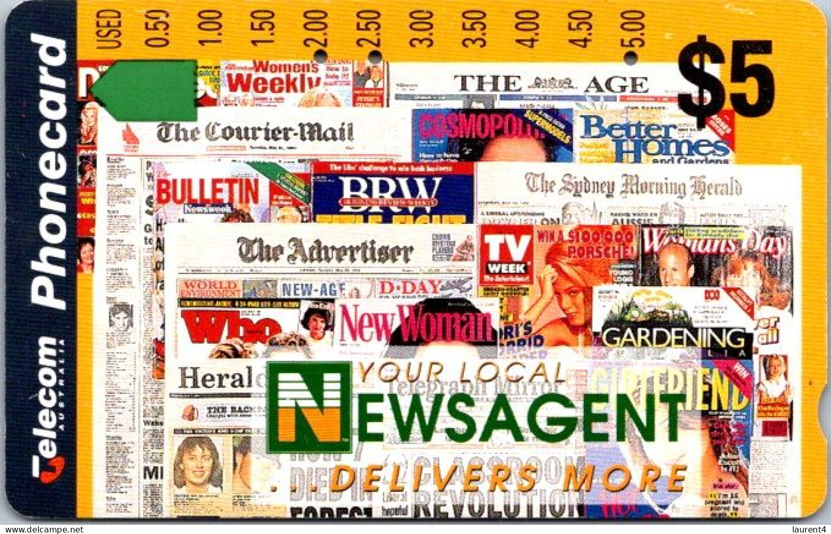 9-3-2024 (Phonecard) Local Newsagent - $ 5.00 - Phonecard - Carte De Téléphone (1 Card) - Australia