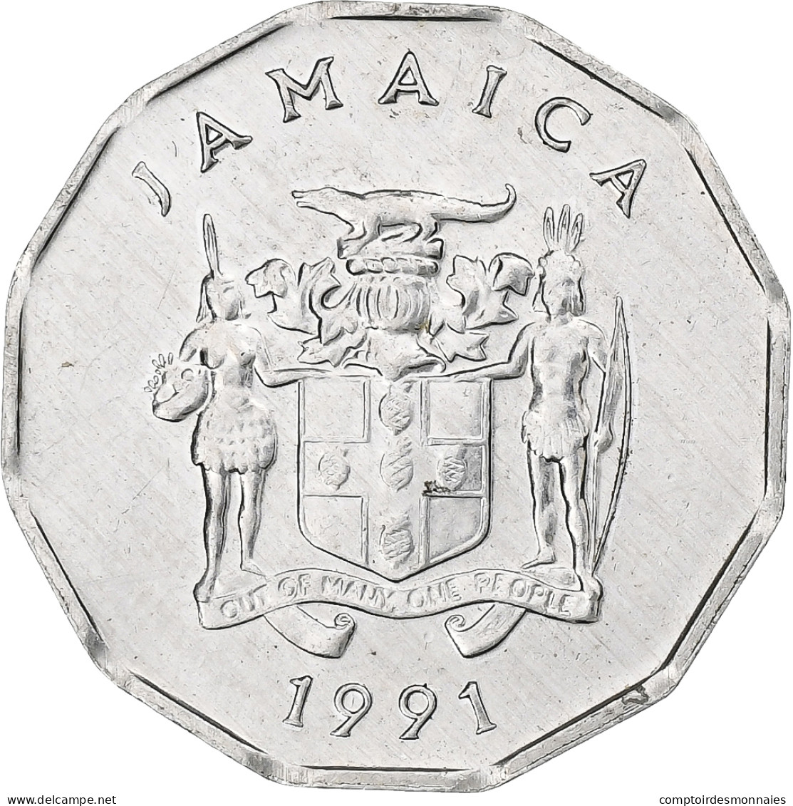 Monnaie, Jamaïque, Elizabeth II, Cent, 1991, British Royal Mint, SUP - Jamaica