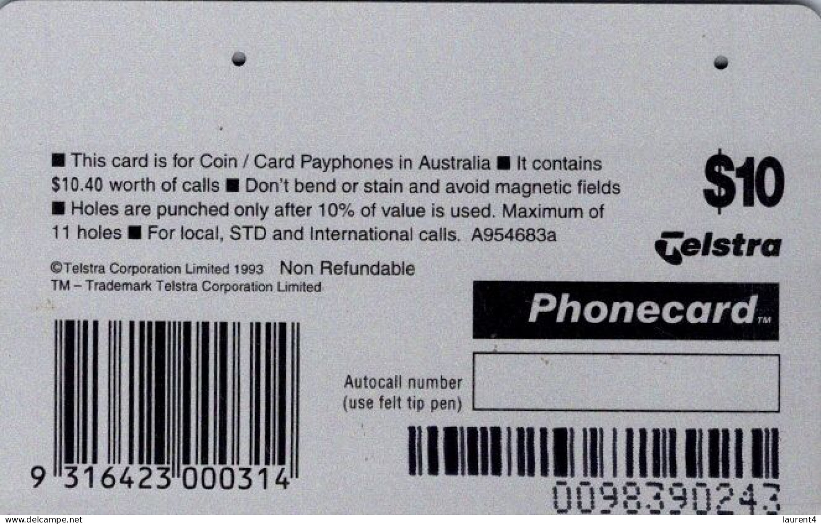 9-3-2024 (Phonecard) QANTAS 70th Anniversary - $ 10.00- 10.00 - 20.00 - Phonecard - Carte De Téléphone (3 Card) - Australia