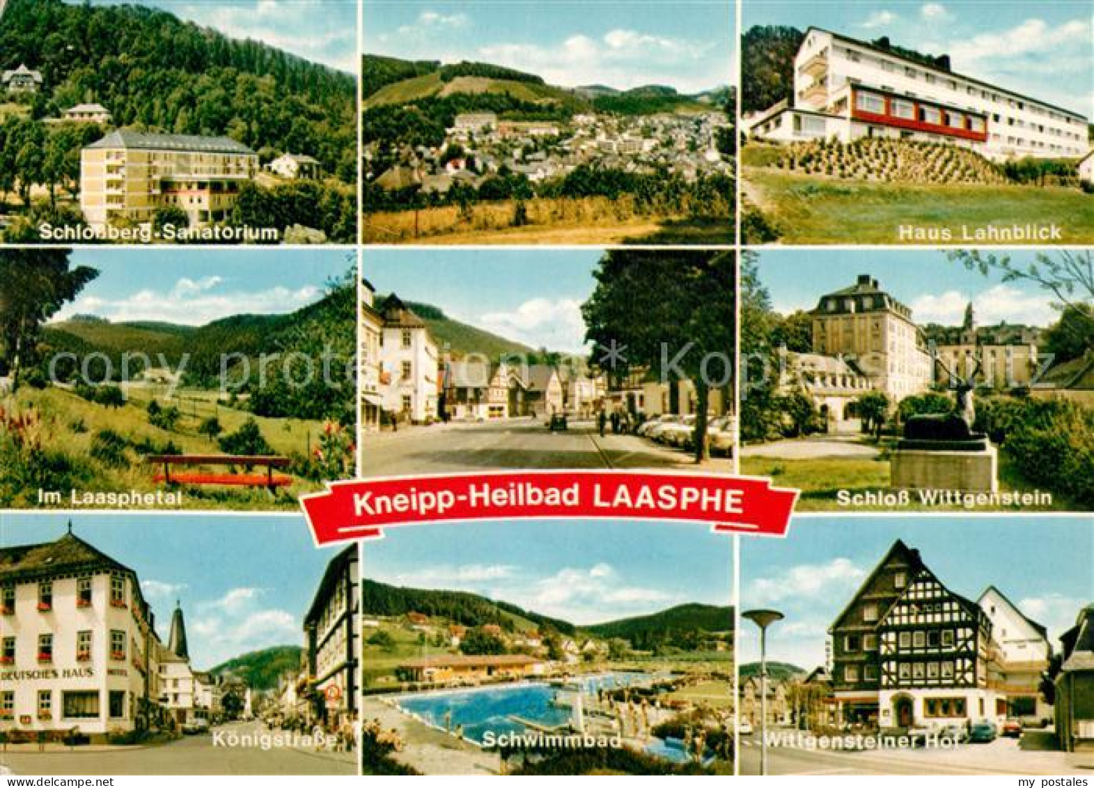 73365056 Bad Laasphe Schlossberg Sanatorium Haus Lahnblick Laasphetal Schloss Wi - Bad Laasphe