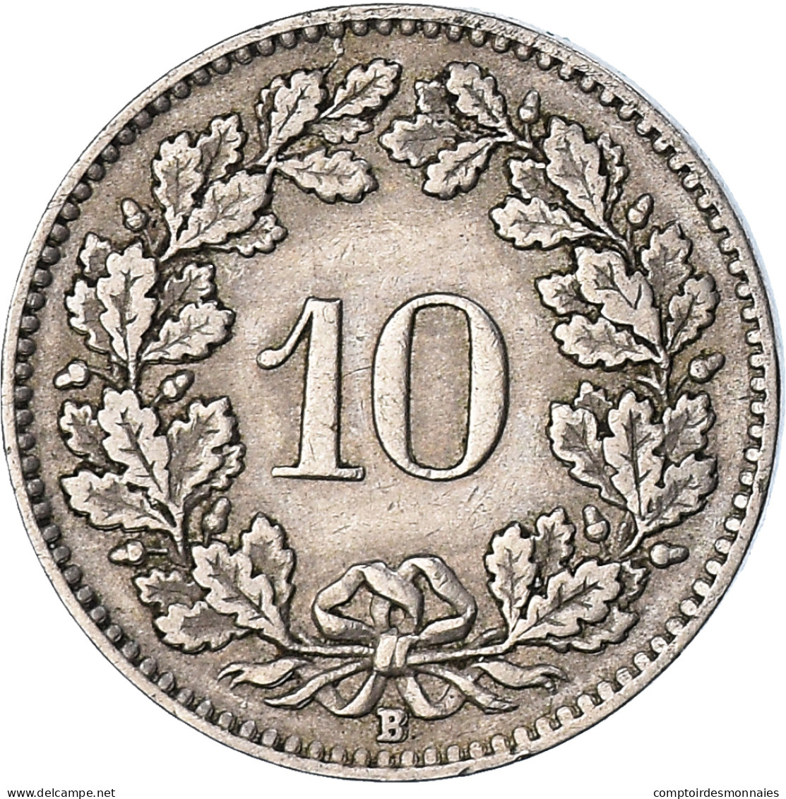 Monnaie, Suisse, 10 Rappen, 1921 - Autres & Non Classés