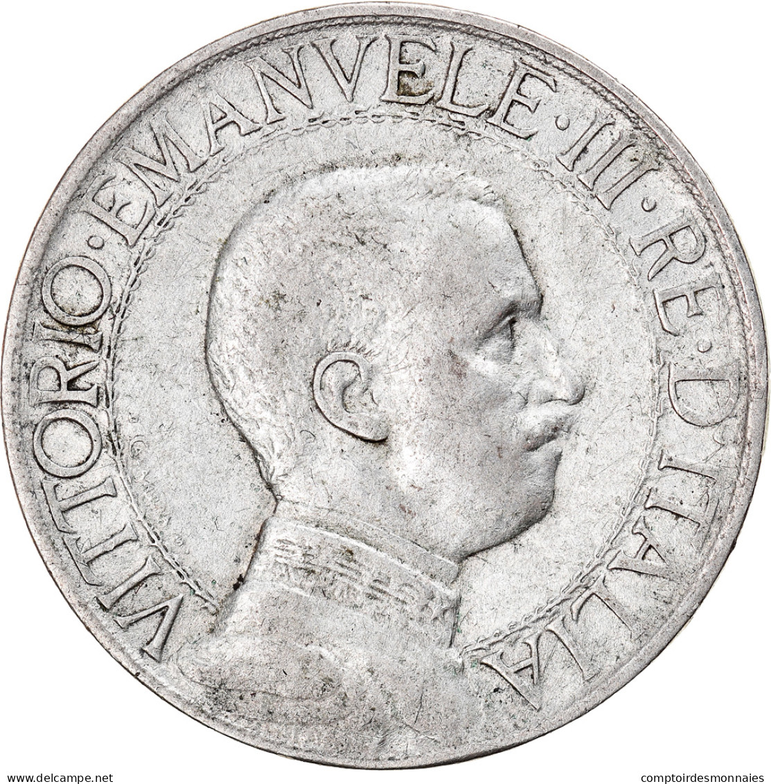 Monnaie, Italie, Vittorio Emanuele III, Lira, 1912, Rome, TB+, Argent, KM:45 - 1900-1946 : Victor Emmanuel III & Umberto II