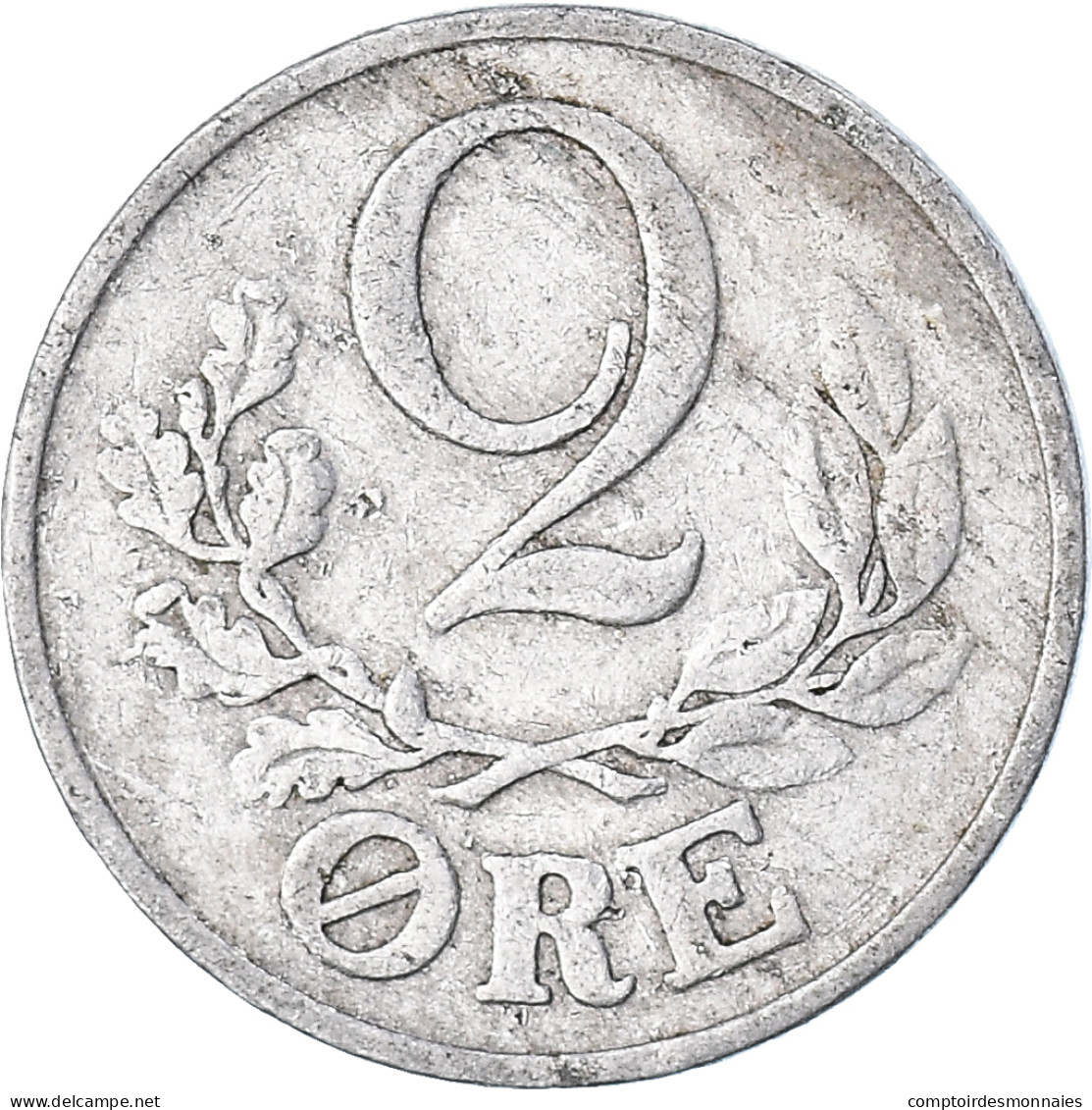 Monnaie, Danemark, 2 Öre, 1941 - Danemark