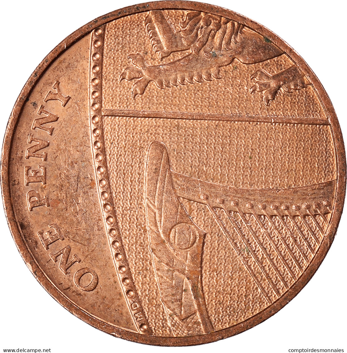 Monnaie, Grande-Bretagne, Penny, 2008 - 1 Penny & 1 New Penny