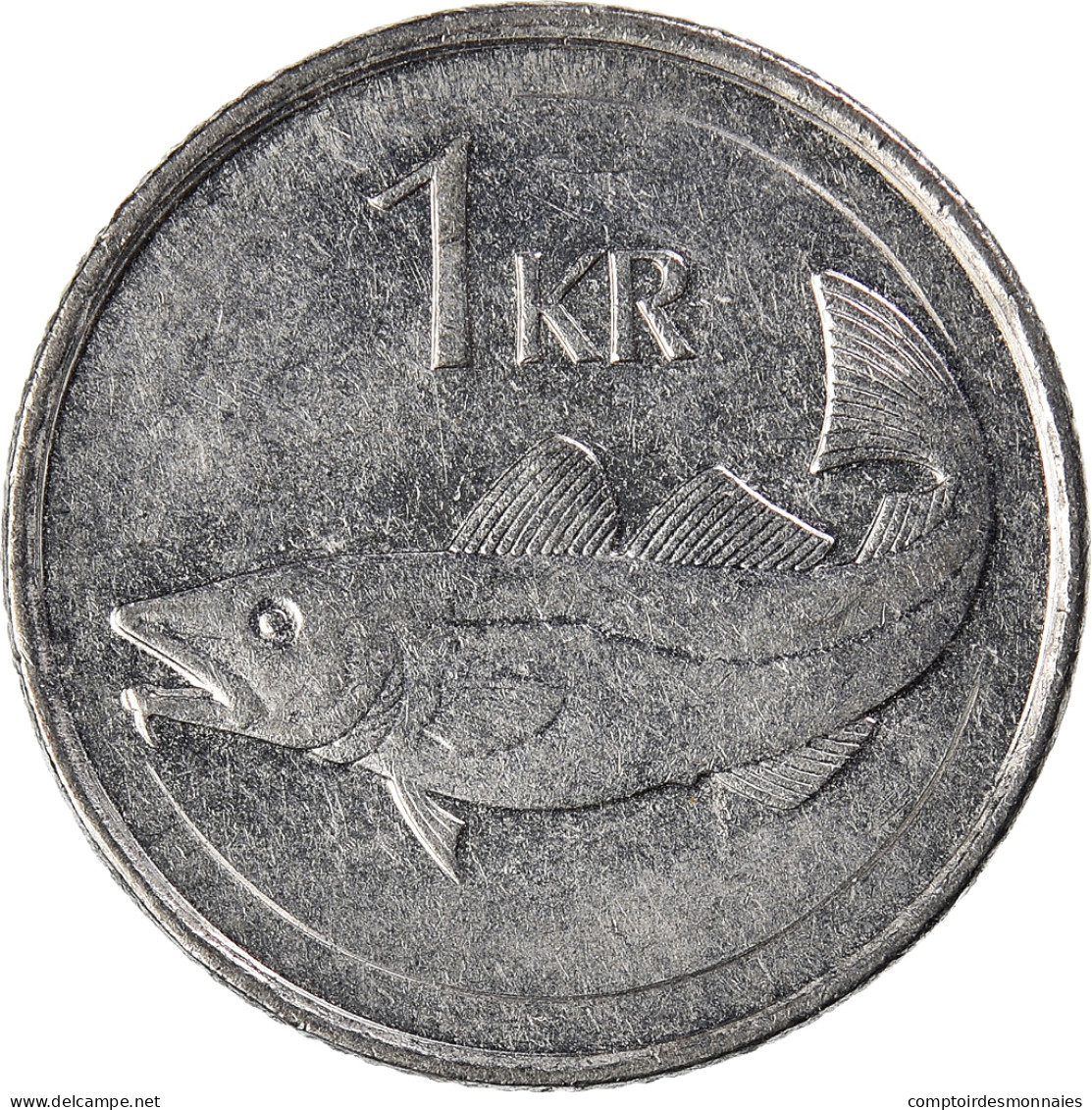 Monnaie, Islande, Krona, 1991 - Island