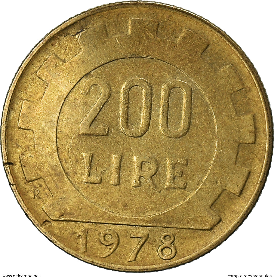 Monnaie, Italie, 200 Lire, 1978, Rome, TB, Bronze-Aluminium, KM:105 - 200 Lire