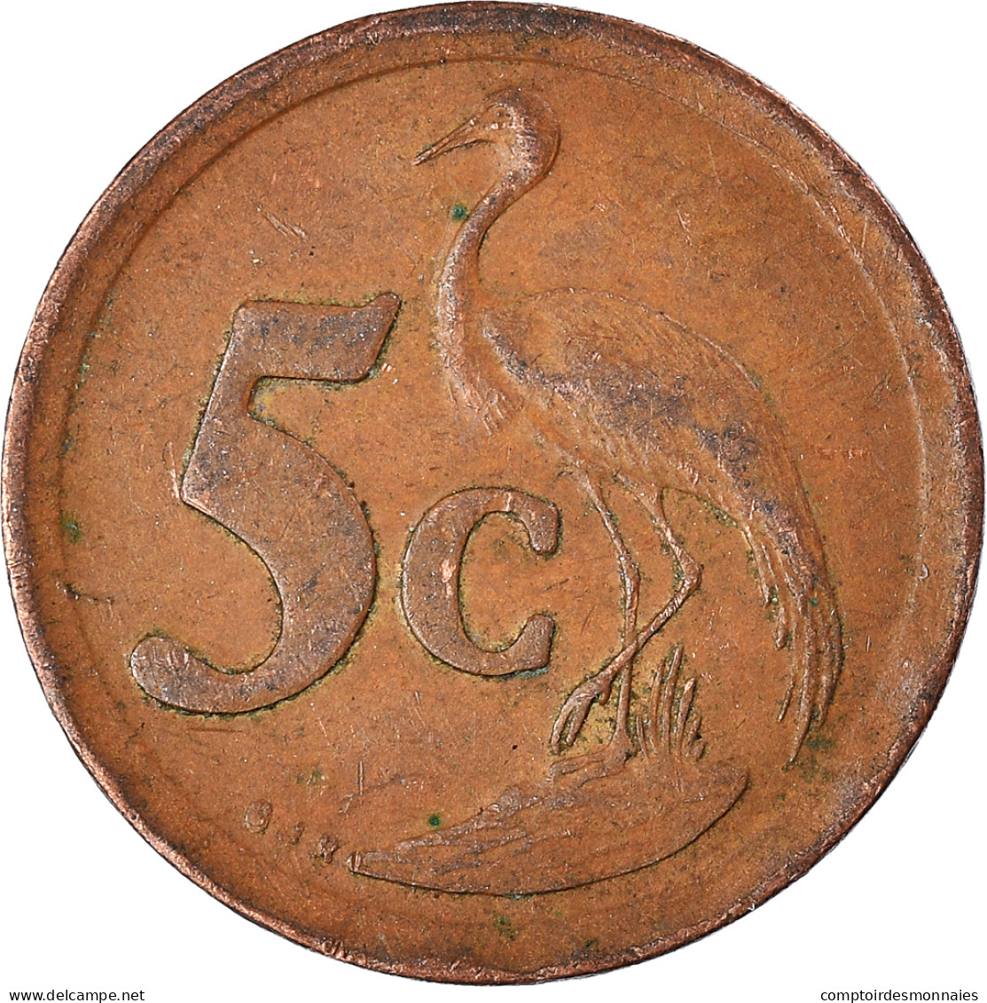 Monnaie, Afrique Du Sud, 5 Cents, 1992 - Afrique Du Sud