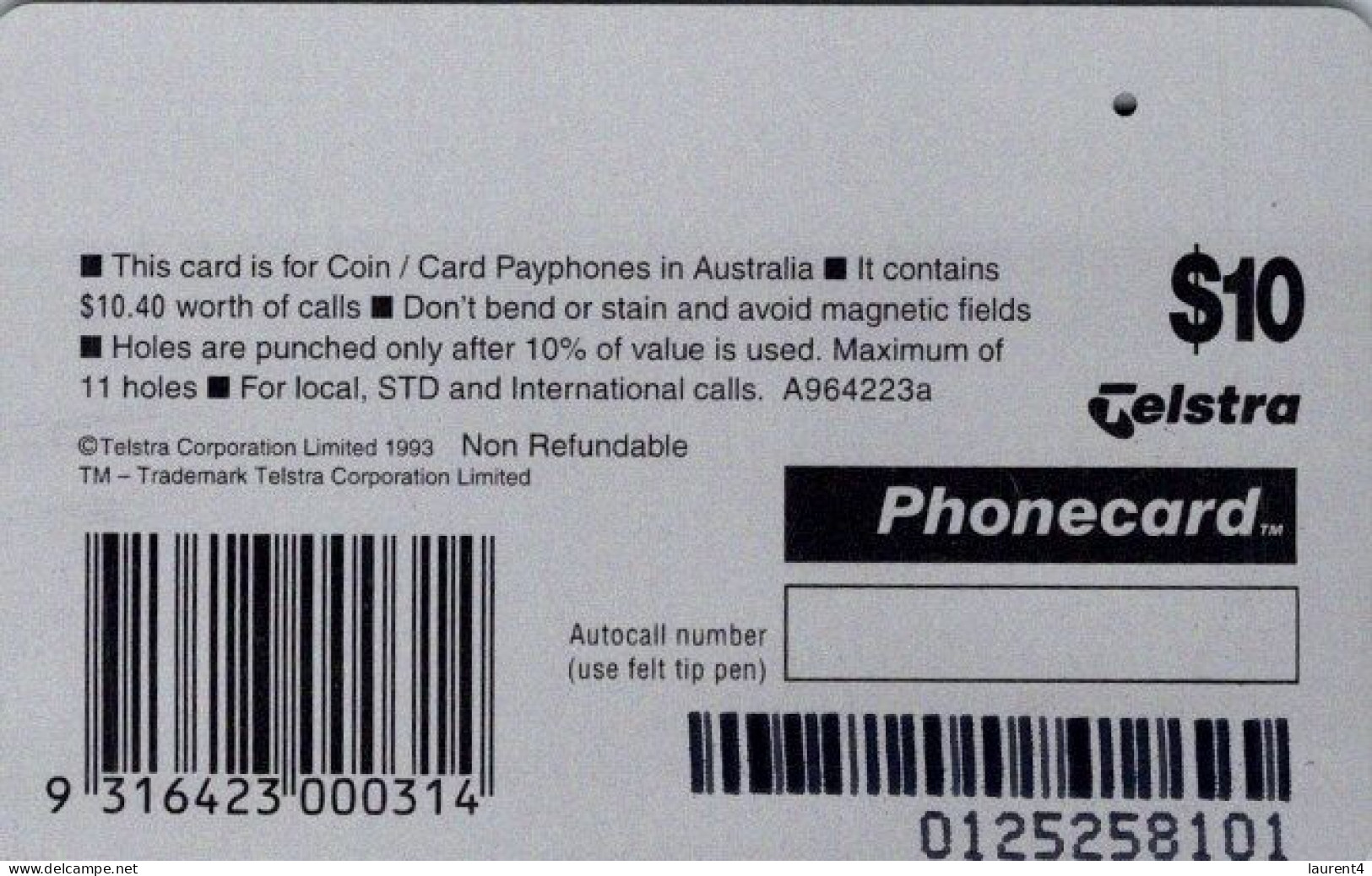 9-3-2024 (Phonecard) Payphone - $ 5.00 - 10.00 - 20.00 - Phonecard - Carte De Téléphone (5 Card) - Australia