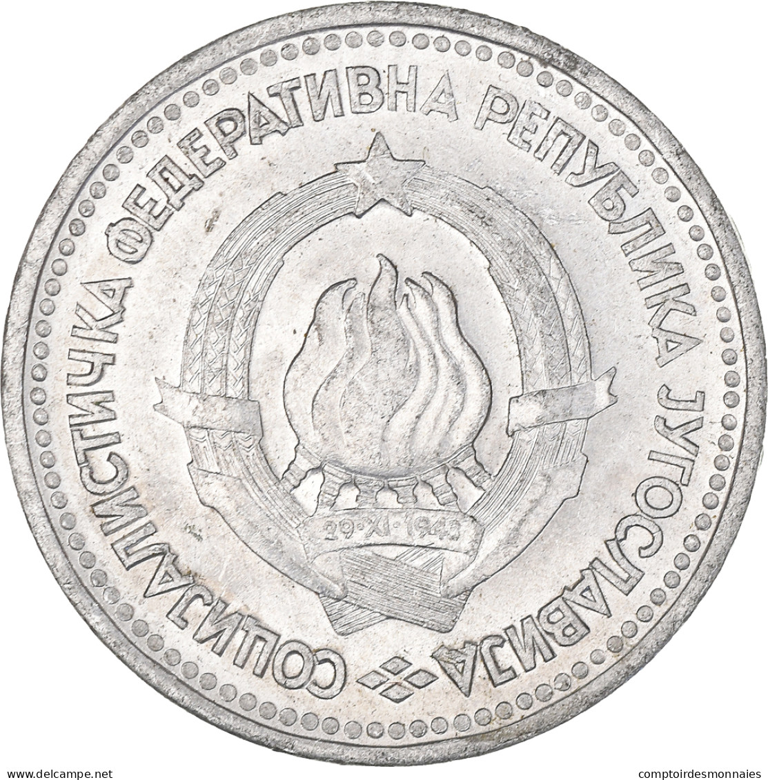 Monnaie, Yougoslavie, 5 Dinara, 1963 - Yougoslavie