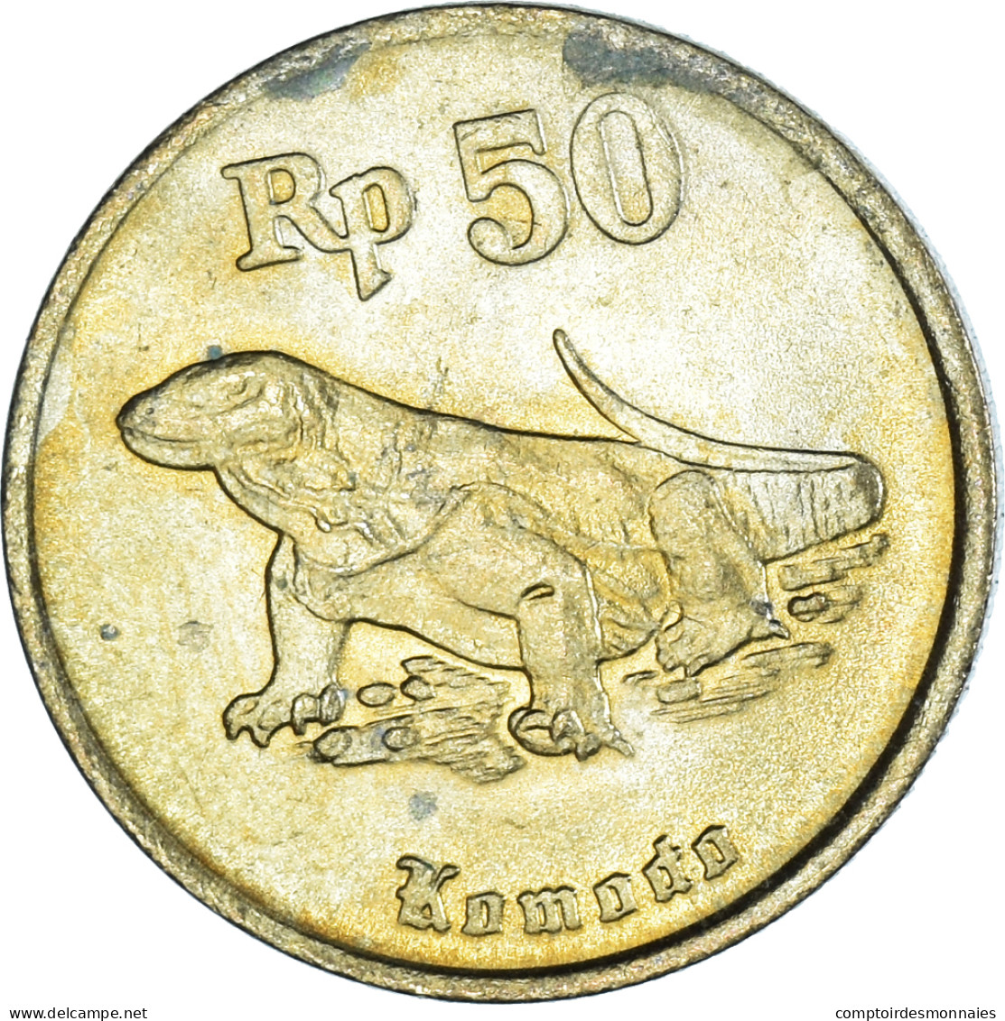 Monnaie, Indonésie, 50 Rupiah, 1992 - Maurice