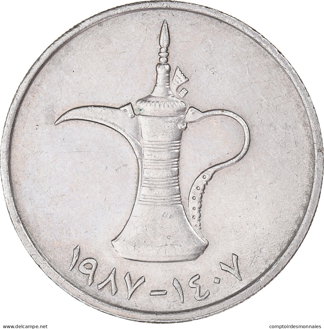 Monnaie, Émirats Arabes Unis, Dirham, 1987 - Verenigde Arabische Emiraten